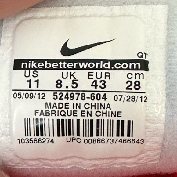 Nike Lunareclipse 4 Light Orange Running Shoe Woman’s Size 10.5M - Picture 2 of 6